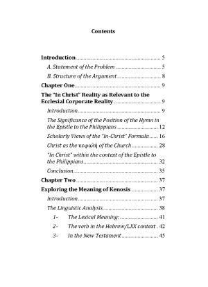 Kenotic Ecclesiology index 2