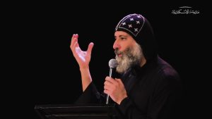 الملتقى الروحي الأول إنسان الله أم إنسان الترانسهيومانيزم (٢). يرى فلاديمير لوسكي أن المسيح لم يأتي ليقتل الموت. بل ليجعل الموت غير ضار والخطيئة قابلة للشفاء خلال خضوع الله نفسه للموت. للاهوتي فلاديمير لوسكي يتحدث عن الموت والفرق بين عمل المسيح وعمل التكنولوجي في خلق ترانسهيومان.